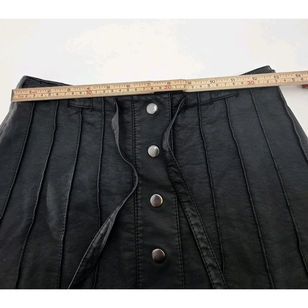 Free People pleats skirt tie